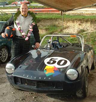 Winner Andy Vowell - picture courtesy of Nigel Gibbins