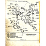 Upper Wishbone, Vertical Link, Hub