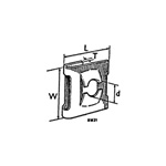 Fix Nut - Simmonds Acme 'J' Type
