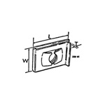 Fix Nut - Simmonds 'U' Type