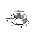 Nut - Regular Hexagon