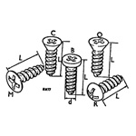 Screw - Self Tapping - Cross Recess 'A' Type