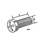 Setscrew - Cross Recess - Filister Head