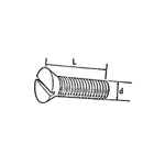 Setscrew - Flat Countersunk (90° Head)