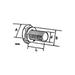 Setscrew - Hexagon - SEMS (Spring Washer)