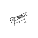 Woodscrew - Flat Countersunk