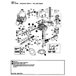 Carburettor Details - Twin Carb Engine