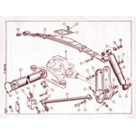 Rear Suspension, Propellor Shaft and Road Wheels