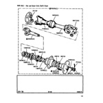 Hub and Outer Axle Shaft Assemblies