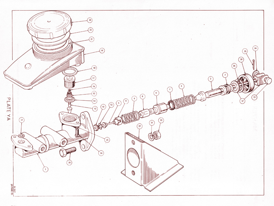 Tandem Master Cylinder Canley Classics