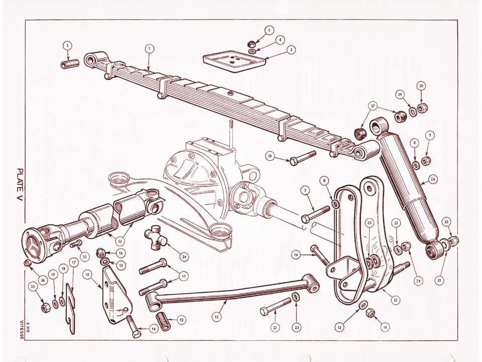 Ford courier van rear suspension #5